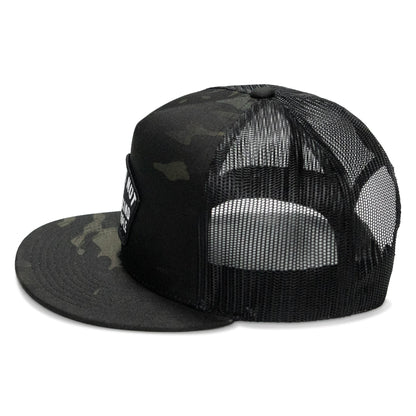 We Are Not Your Kind Of People Patch Flatbill Snapback Hat
