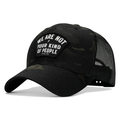 We Are Not Your Kind Of People Patch Snapback Hat