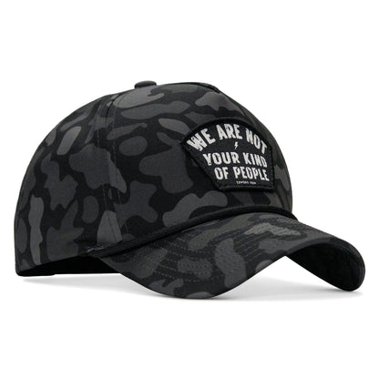 We Are Not Your Kind Of People Patch 5 Pannel Snapback