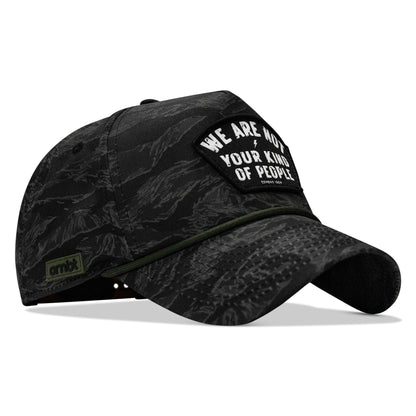 We Are Not Your Kind Of People Patch Weekender Snapback