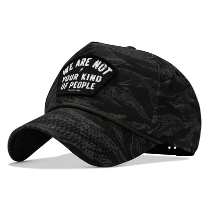 We Are Not Your Kind Of People Patch Weekender Snapback
