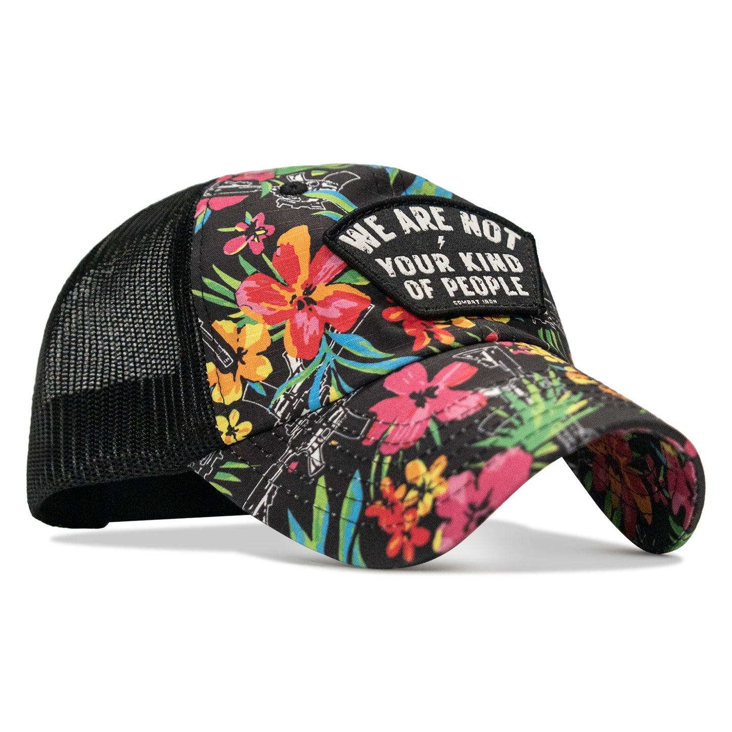 We Are Not Your Kind Of People Patch Tactical Ripstop Mesh Snapback Hat