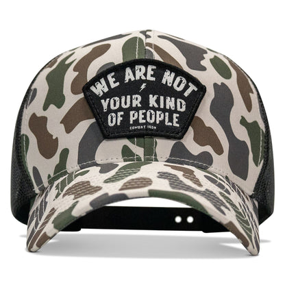 We Are Not Your Kind Of People Patch Snapback Hat