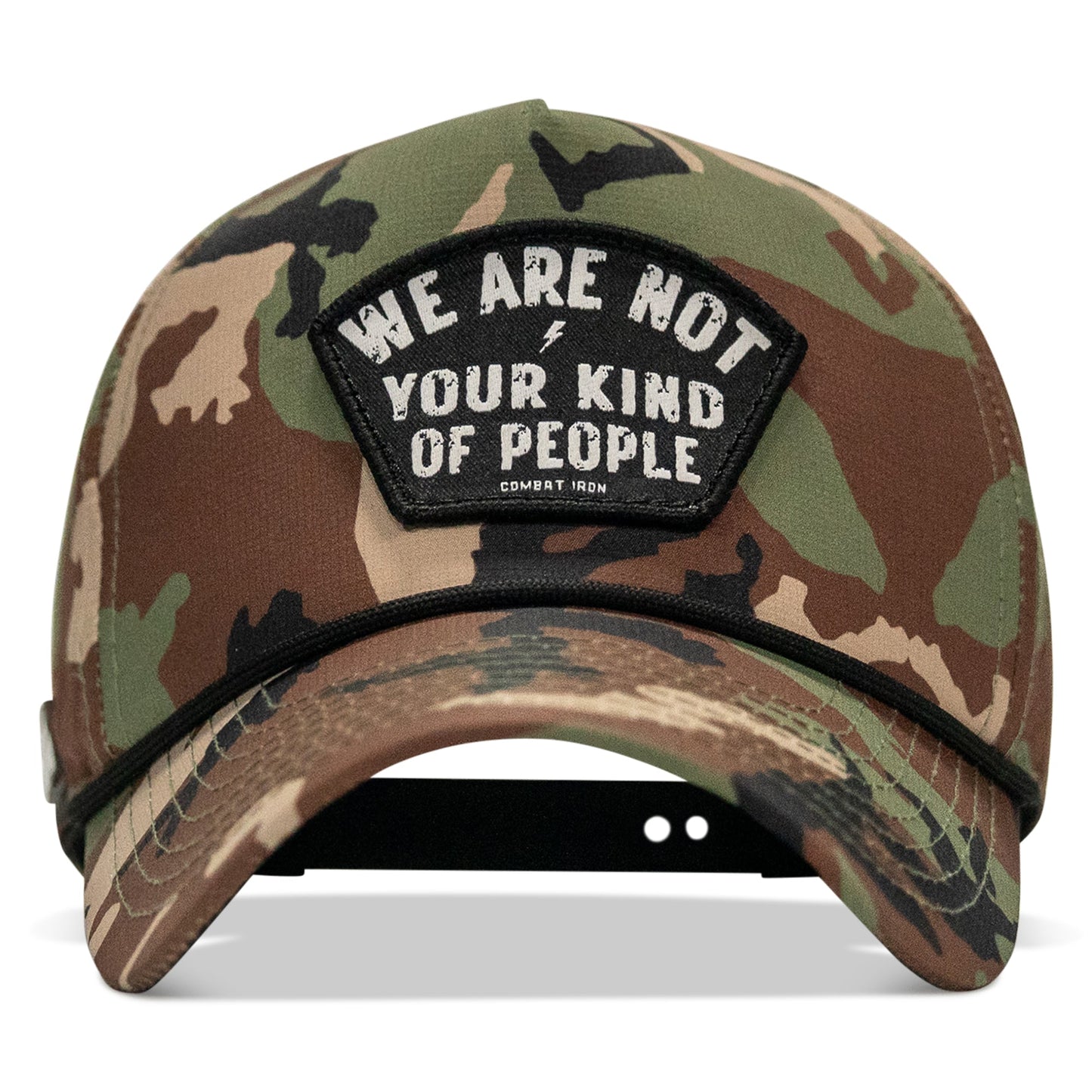 We Are Not Your Kind Of People Patch Weekender Snapback