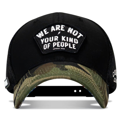 We Are Not Your Kind Of People Patch Original Ripstop Snapback Hat