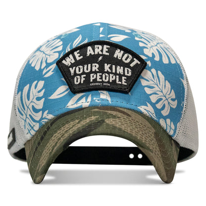 We Are Not Your Kind Of People Patch Original Ripstop Snapback Hat