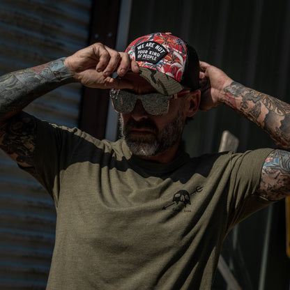 We Are Not Your Kind Of People Patch Original Ripstop Snapback Hat