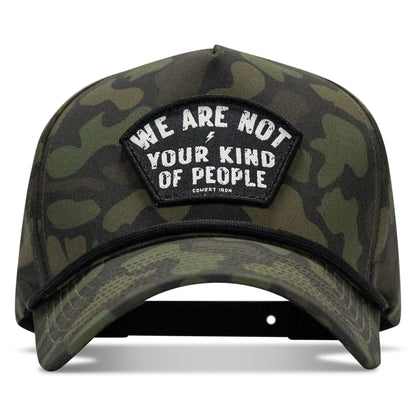We Are Not Your Kind Of People Patch 5 Pannel Snapback