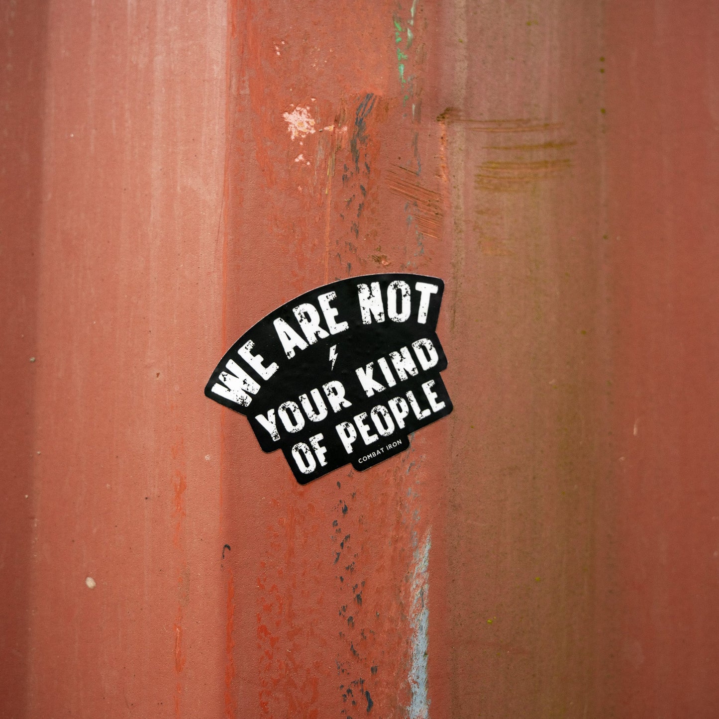 We Are Not Your Kind Of People Decal