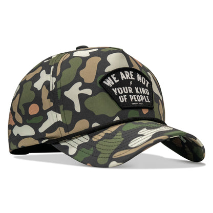 We Are Not Your Kind Of People Patch 5 Pannel Snapback
