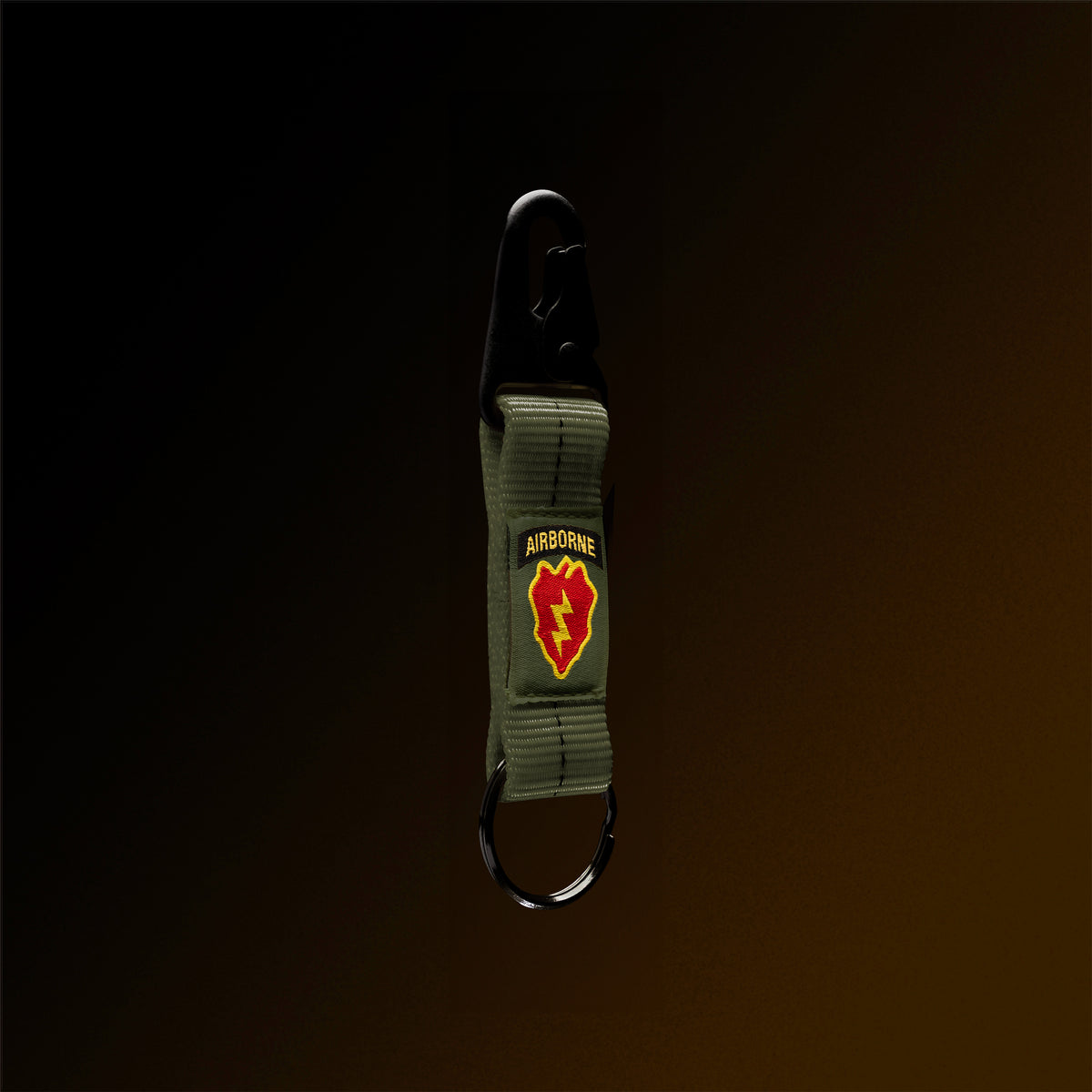 2-Below-Bite Static OD Green Keychain