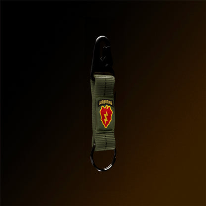 2-Below-Bite Static OD Green Keychain