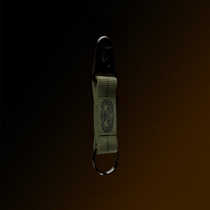 2-Below-Bite Static OD Green Keychain