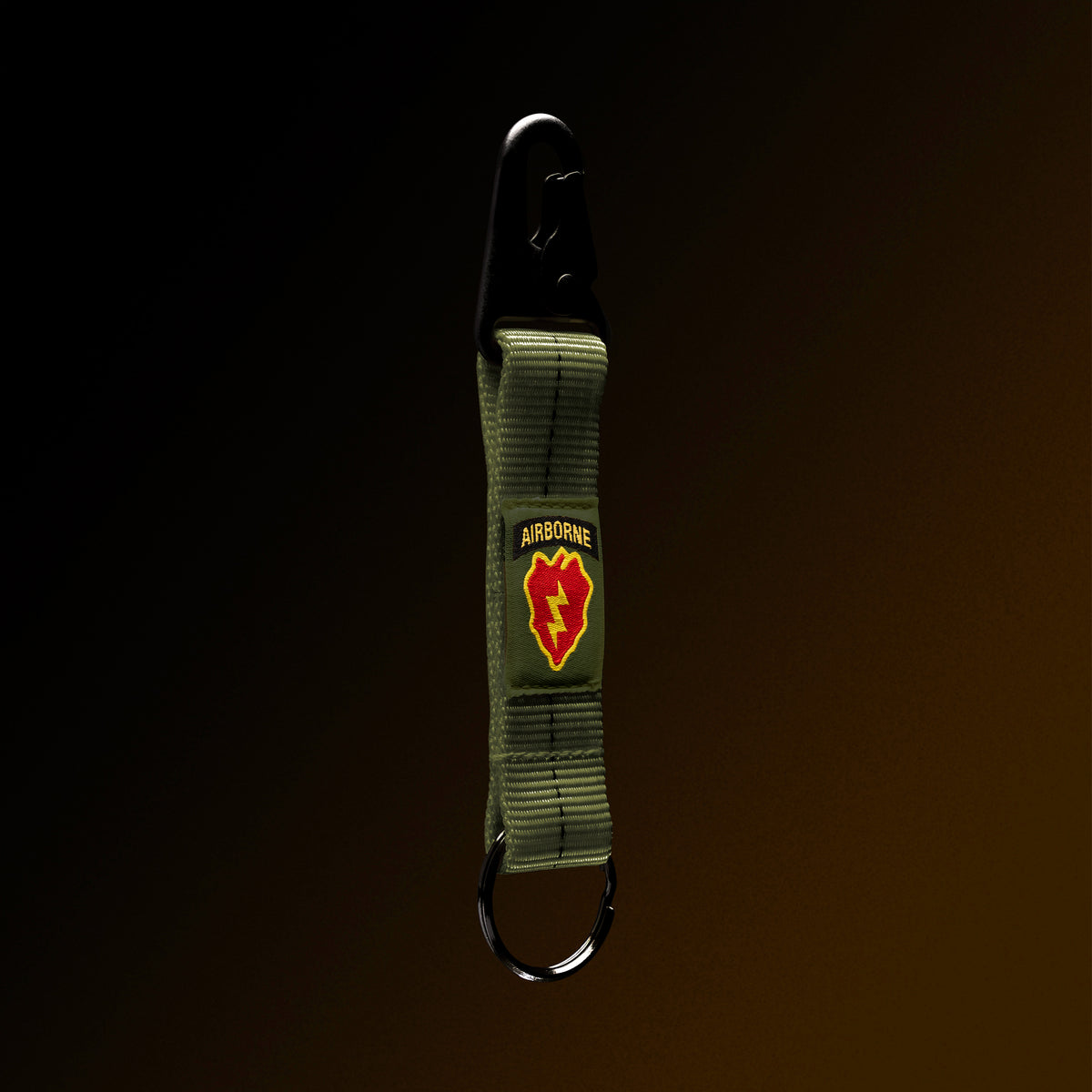 4-in-the-Hand OD Green Lanyard Keychain