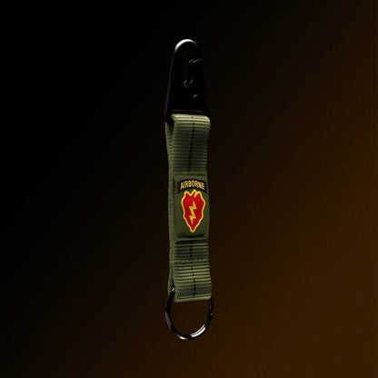4-in-the-Hand OD Green Lanyard Keychain