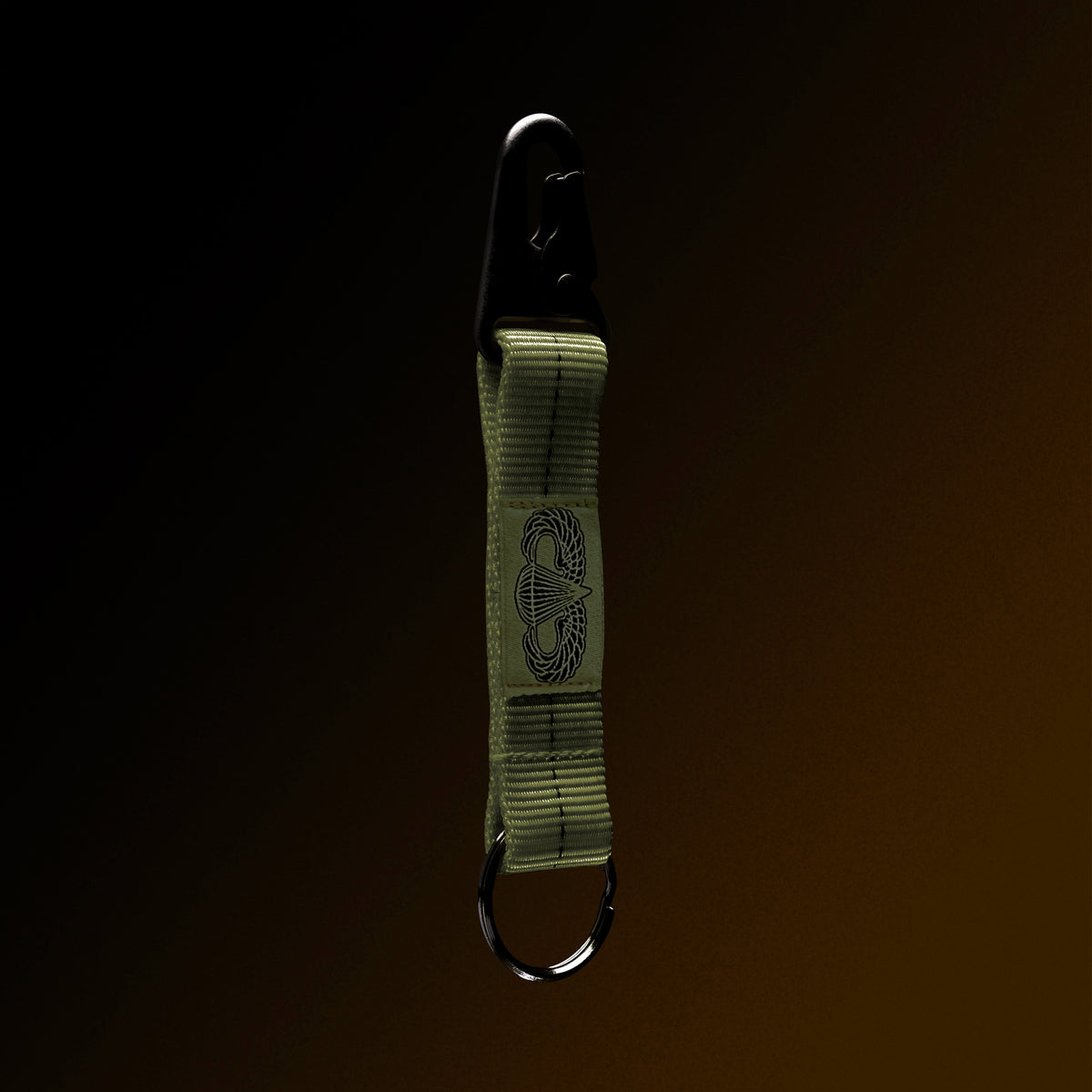 4-in-the-Hand OD Green Lanyard Keychain