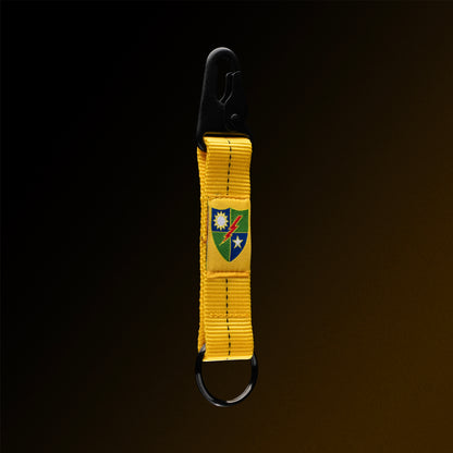 4-in-the-Hand Static Line Lanyard Keychain (75th Ranger Versions)