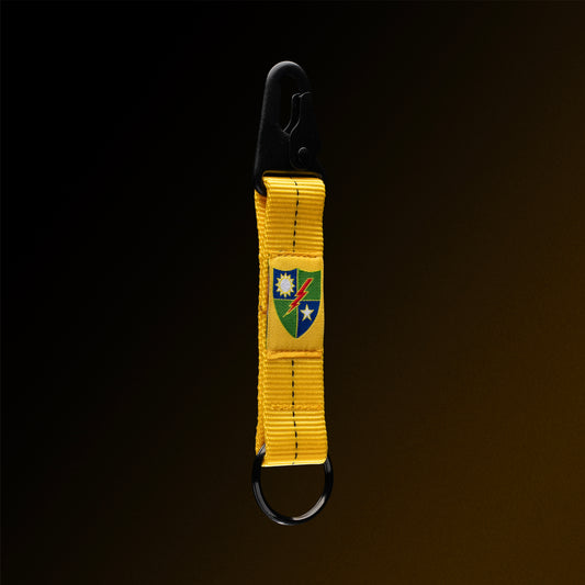 4-in-the-Hand Static Line Lanyard Keychain (75th Ranger Versions)