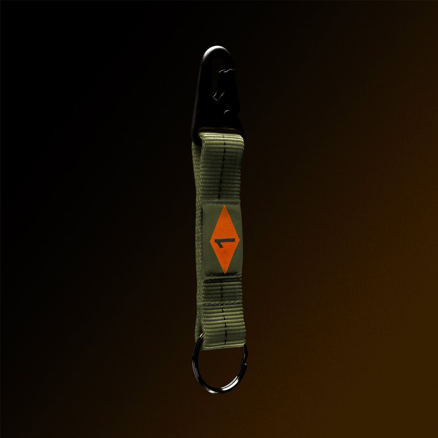 4-in-the-Hand OD Green Lanyard Keychain