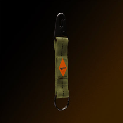 4-in-the-Hand OD Green Lanyard Keychain
