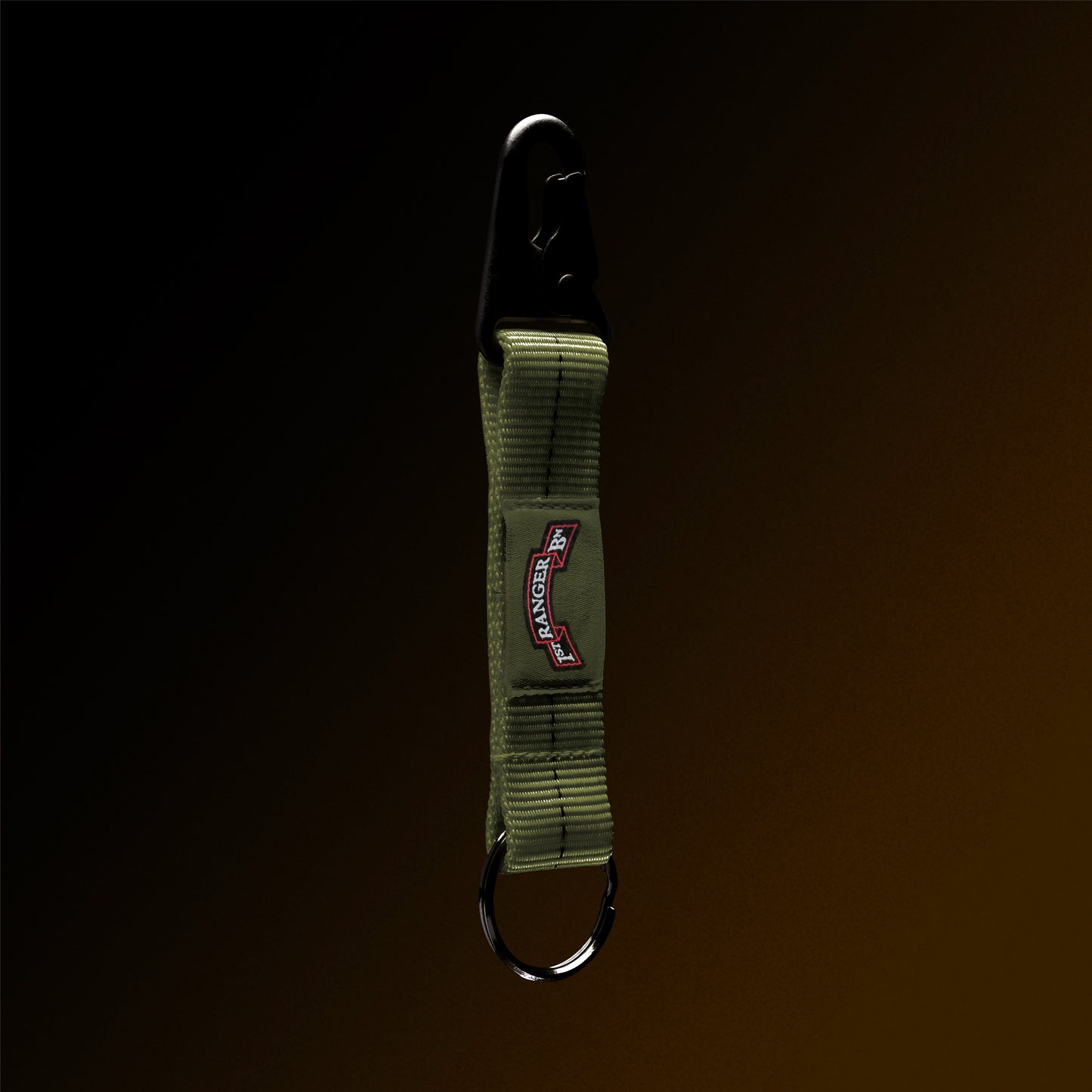 4-in-the-Hand OD Green Lanyard Keychain