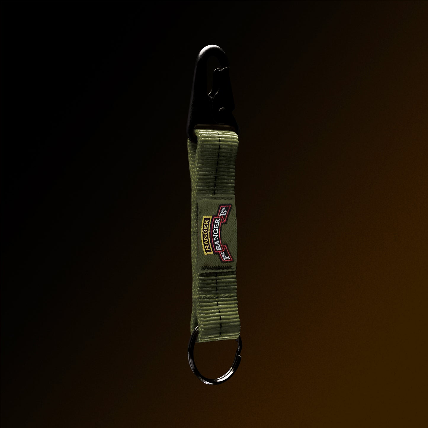 4-in-the-Hand OD Green Lanyard Keychain