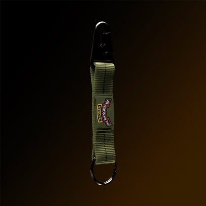 4-in-the-Hand OD Green Lanyard Keychain