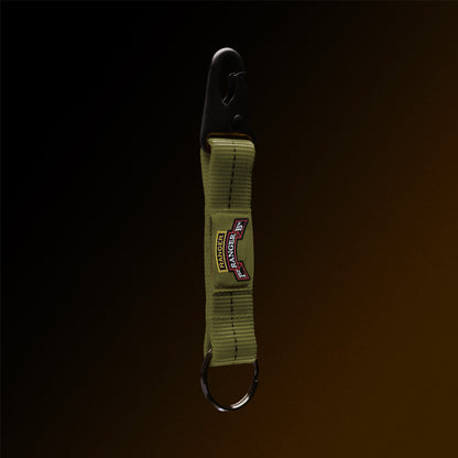 4-in-the-Hand OD Green Lanyard Keychain