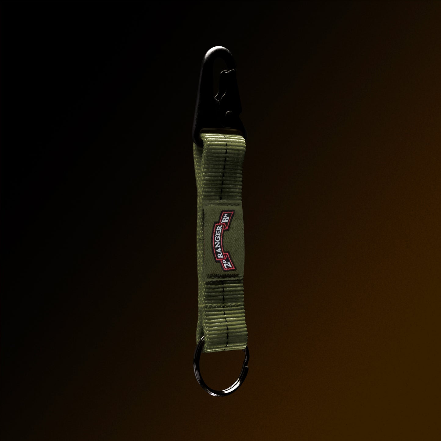 4-in-the-Hand OD Green Lanyard Keychain