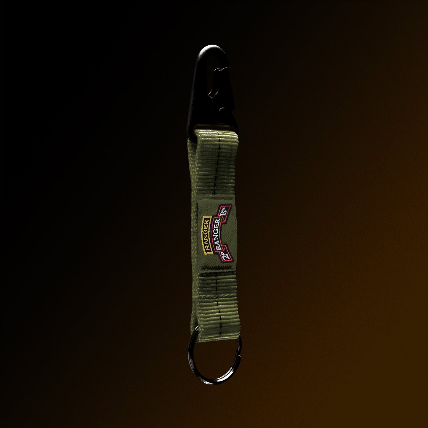 4-in-the-Hand OD Green Lanyard Keychain