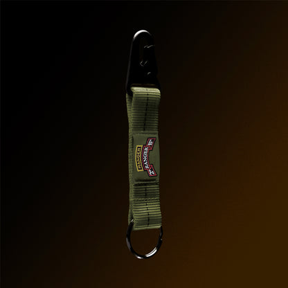 4-in-the-Hand OD Green Lanyard Keychain