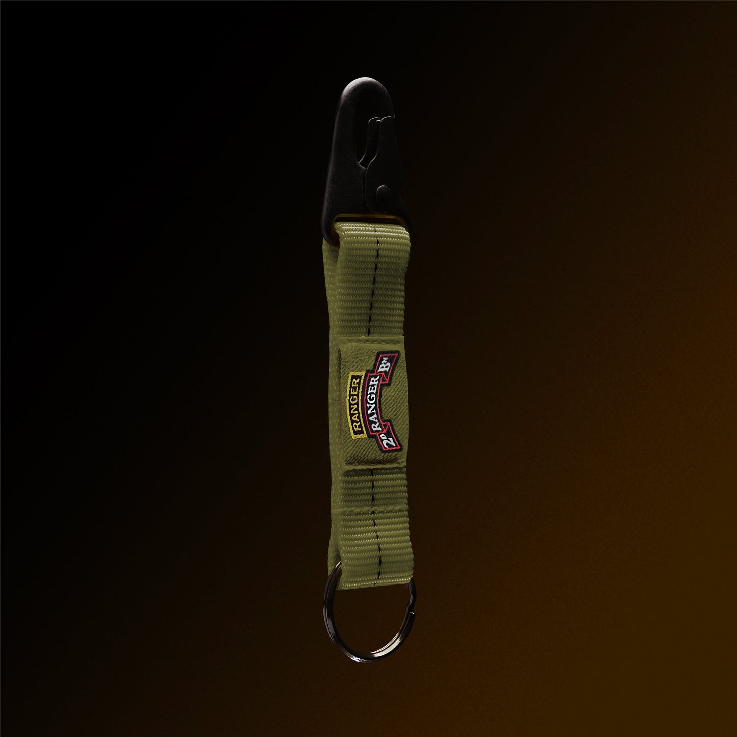4-in-the-Hand OD Green Lanyard Keychain