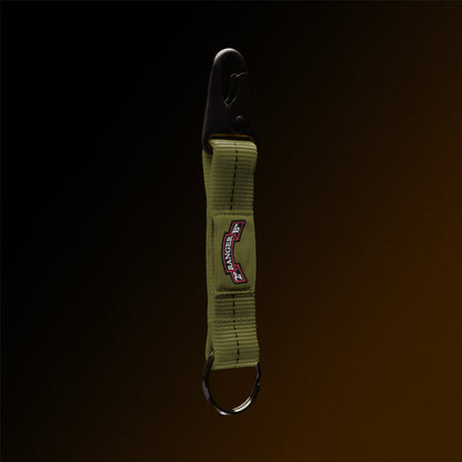 4-in-the-Hand OD Green Lanyard Keychain