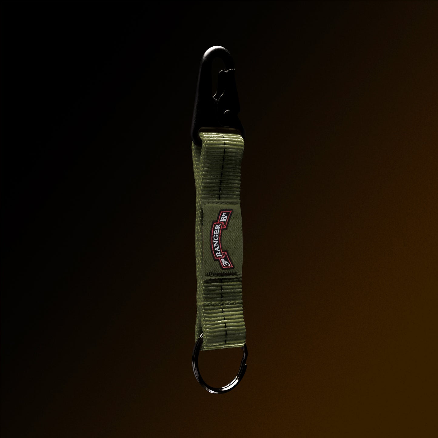 4-in-the-Hand OD Green Lanyard Keychain