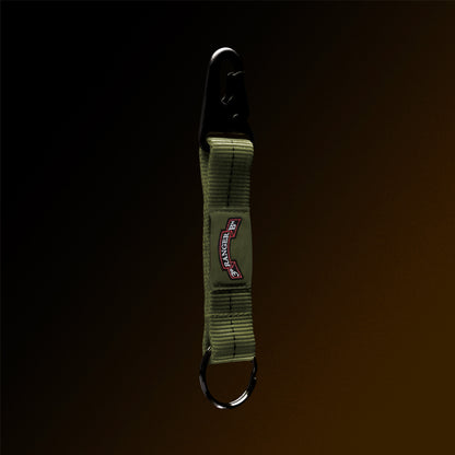 4-in-the-Hand OD Green Lanyard Keychain