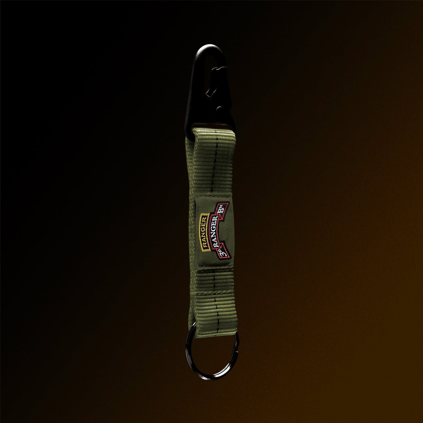 4-in-the-Hand OD Green Lanyard Keychain