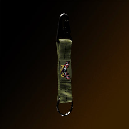4-in-the-Hand OD Green Lanyard Keychain