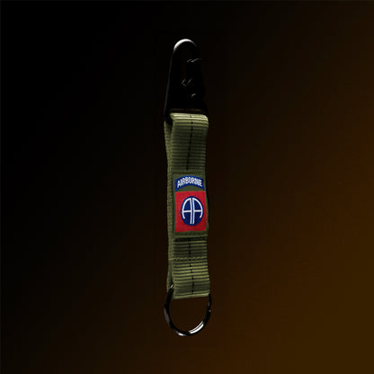 4-in-the-Hand OD Green Lanyard Keychain