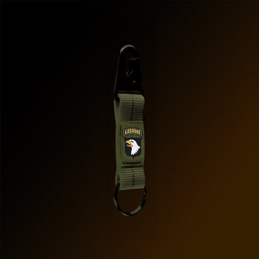 2-Below-Bite Static OD Green Keychain