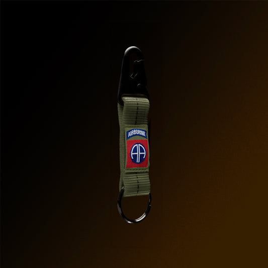 2-Below-Bite Static OD Green Keychain