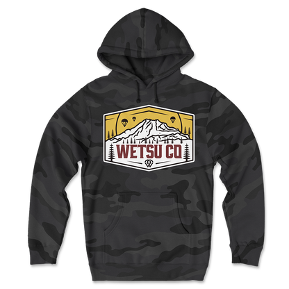 WETSU Mountains Camo Hoodie