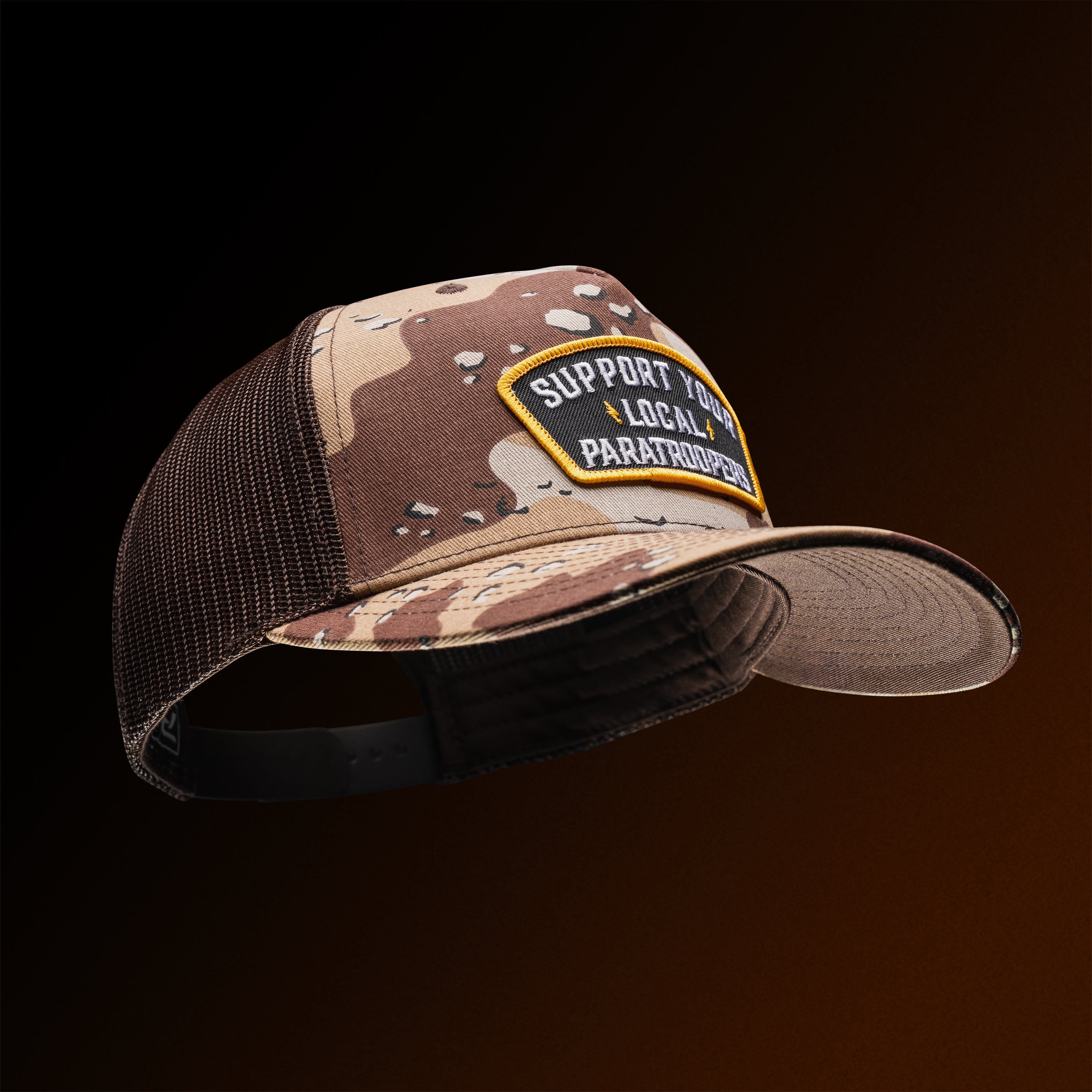 Support Your Local Paratroopers Patch Trucker Hat – WETSU Company