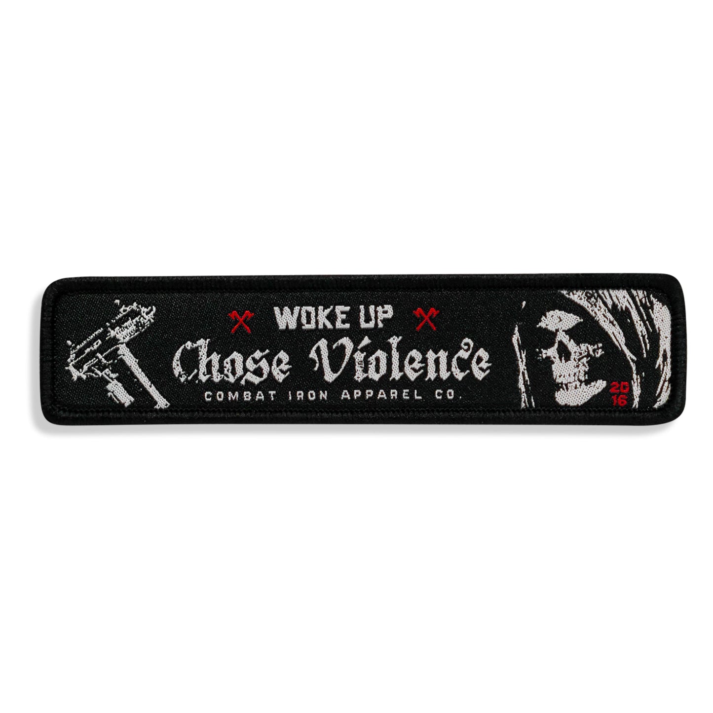 Woke Up, Chose Violence Velcro Patch