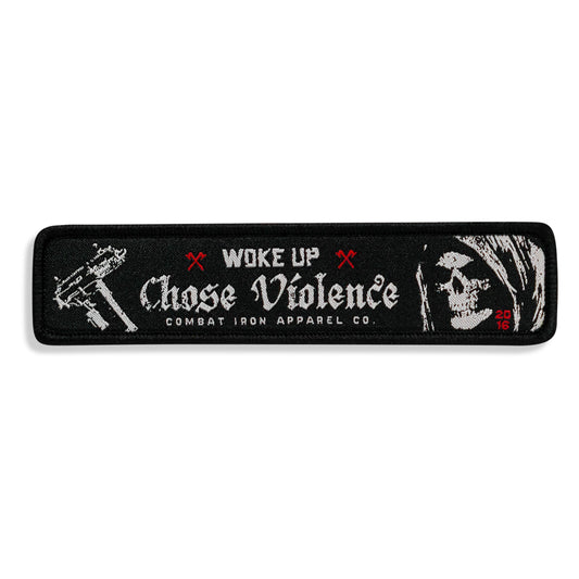 Woke Up, Chose Violence Velcro Patch
