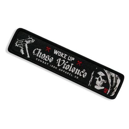 Woke Up, Chose Violence Velcro Patch