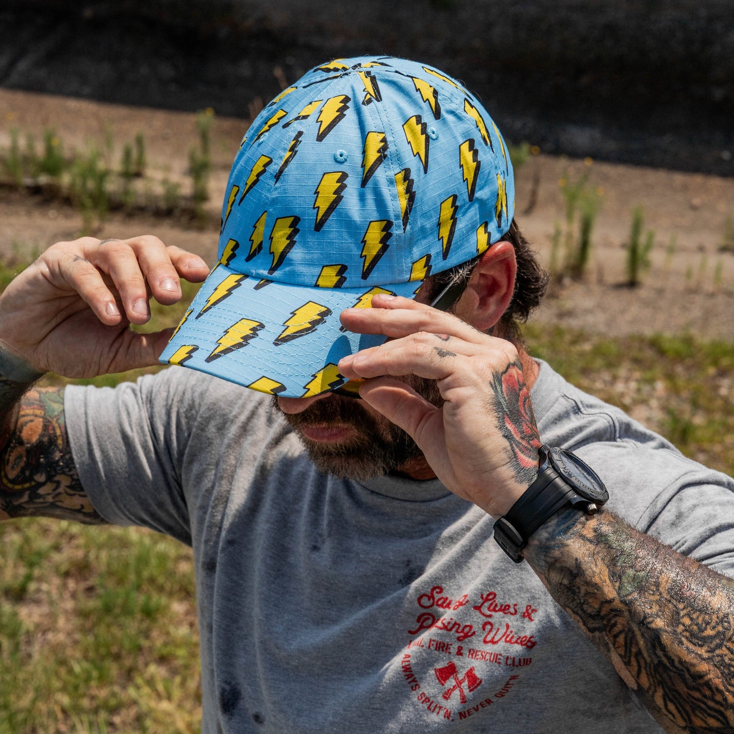 Ripstop Low Pro No Patch Mesh Snapback Hat