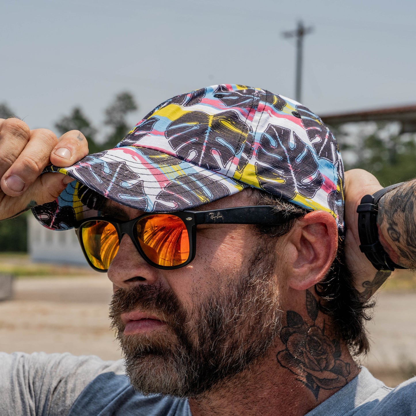 Ripstop Low Pro No Patch Mesh Snapback Hat