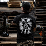 Load image into Gallery viewer, Rather Be A Warrior In A Garden Than A Gardener In A War Men&#39;s T-Shirt
