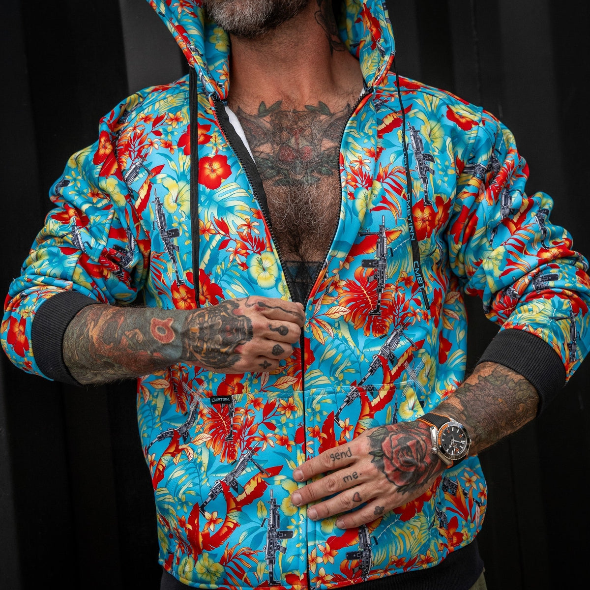 Men's Zip Up Fleece Lined Hoodie 2.0