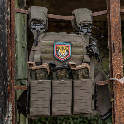 Lion Face Branded PVC Velcro Patch